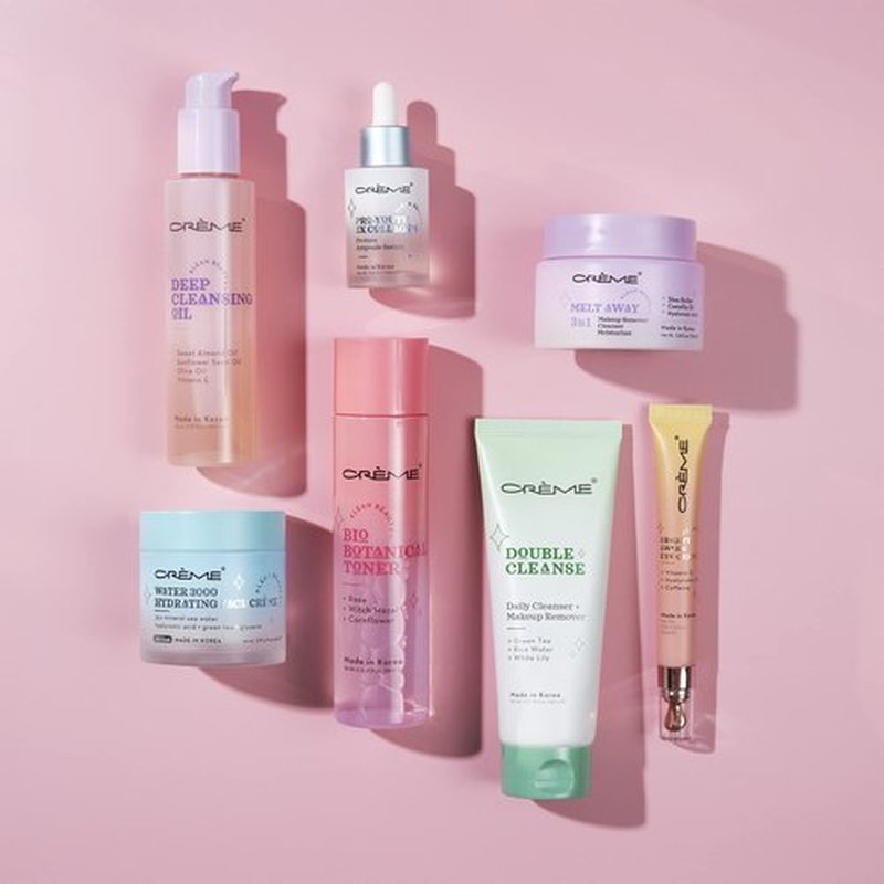 The Crème Shop Pro-Youth 2x Collagen Protein Ampoule Serum - Klean Beauty Facial Serum for Glowing Skin - Made in Korea