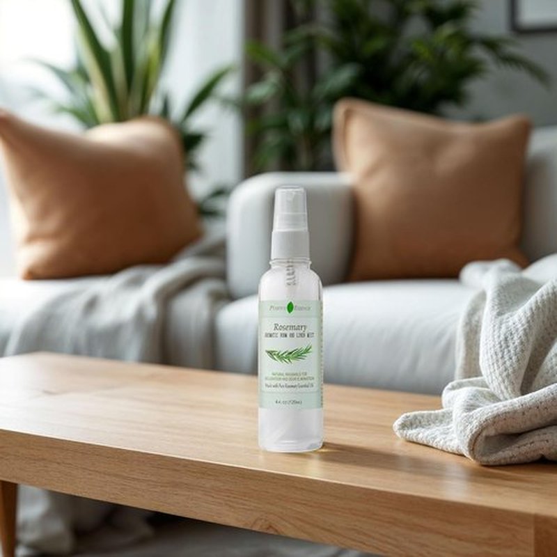 Rosemary Room Spray - Natural Aromatic Fragrance with 100% Pure Essential Oil | 4.06 fl oz