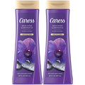 Caress Body Wash Black Orchid & Patchouli Oil To Relax and Recharge Relaxing, Fragrant Body Soap 20 fl oz, (Pack of 2)