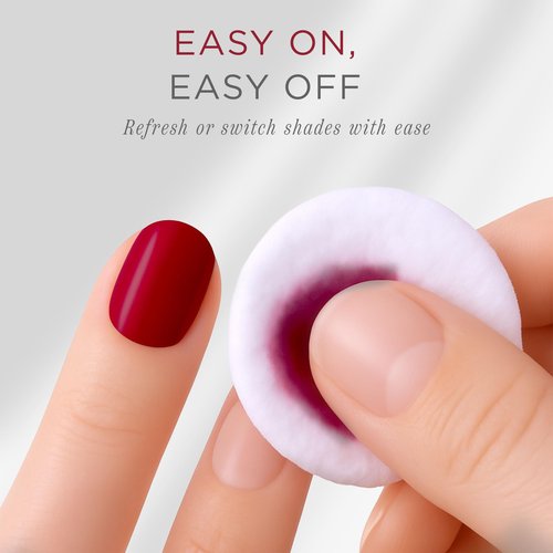 Cote Beauty’s Warm Rich Berry Natural Nail Polish, Luxurious, Creamy Finish, Long Lasting Nail Polish Chip-Resistant, Vegan & Cruelty-Free, Complements All Skin Tones, 0.27 Fl Oz