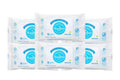 Handzies Natural Soap and Water Cleansing Towelettes- Free&Clear- 12ct Travel Pack- Bundle of 6 (72 total towelettes)