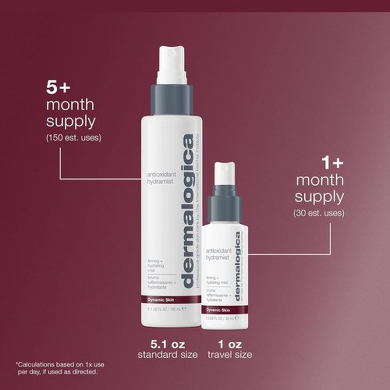 Dermalogica Antioxidant Hydramist Toner - Anti-Aging Face Spray to Firm & Hydrate Skin Throughout the Day
