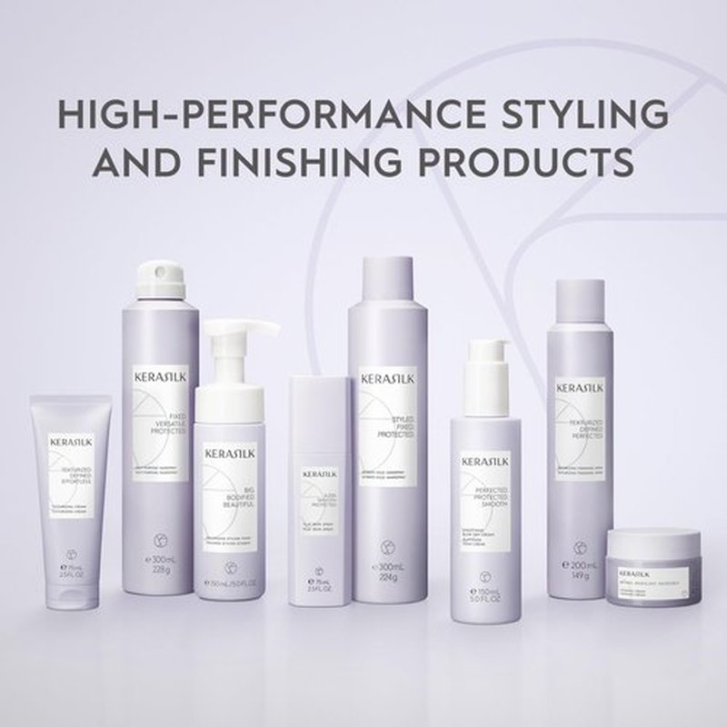 Kerasilk Ultimate Hold Hairspray for Ultra-Strong Hold & Shine, Vegan and Sulfate-Free, 300 ml