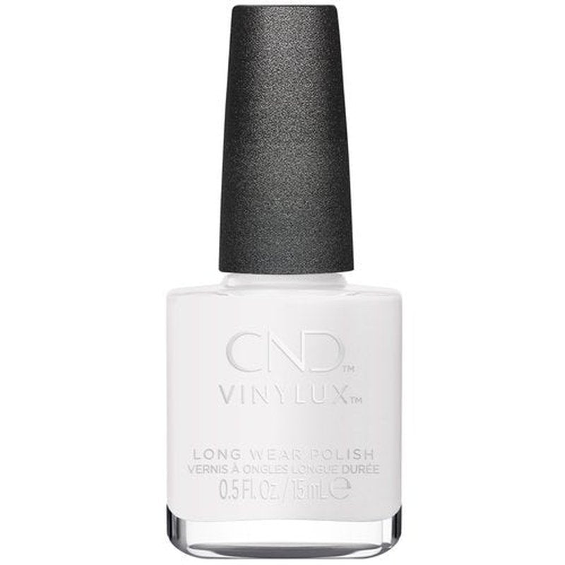 CND Vinylux Longwear White Nail Polish, Gel-like Shine & Chip Resistant Color, Cream Puff, 0.5 fl. oz