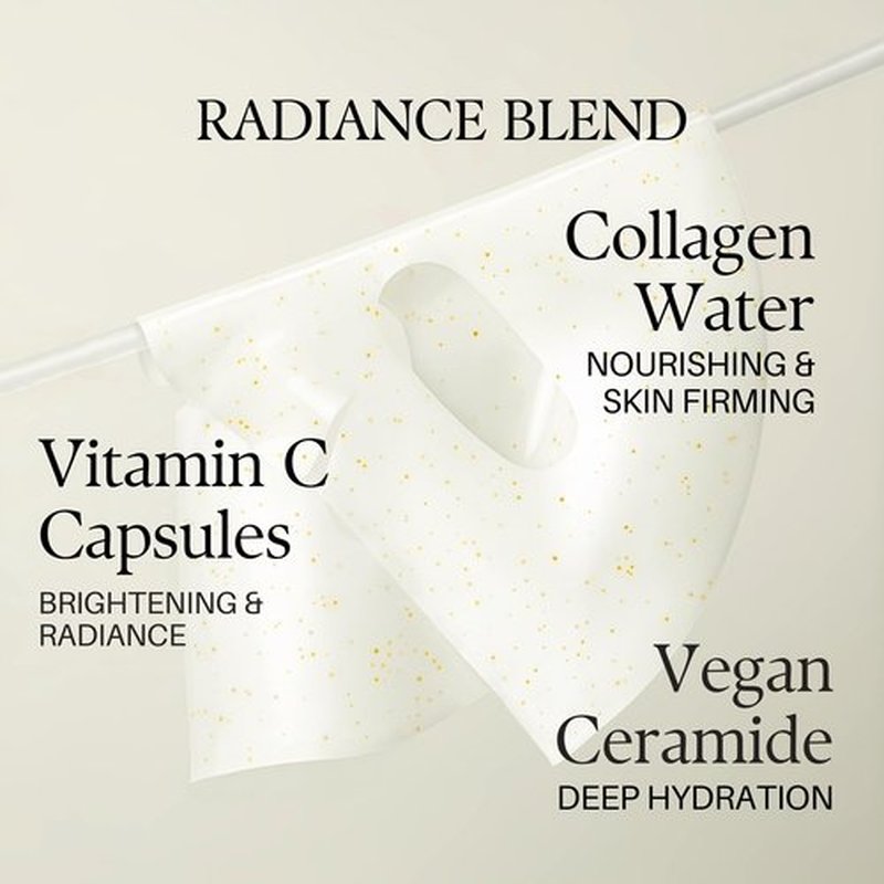 d'alba Piedmont Signature Vita Capsule Hydrogel Mask 8-Shape 1BOX (4 Sheets)