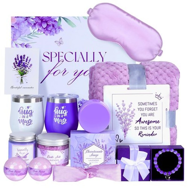 Mother's Day Gift,Get Well Soon Gifts After Surgery,Birthday Gift Boxes ,12Pcs Self Care Package,Thinking of You Gift Basket,Relaxing Spa Gift For Her, Mom,Wife, Sister,Best Friend