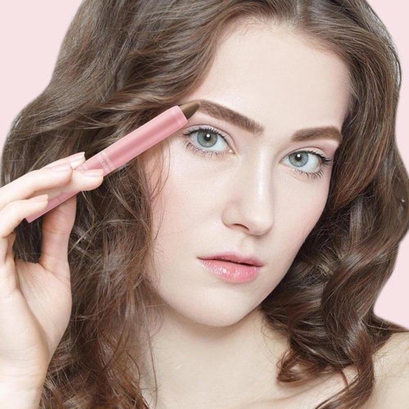 Boobeen Eyebrow Highlighter - Dual Color Contour Pencil & Illuminating Cream Pen for Natural Brows