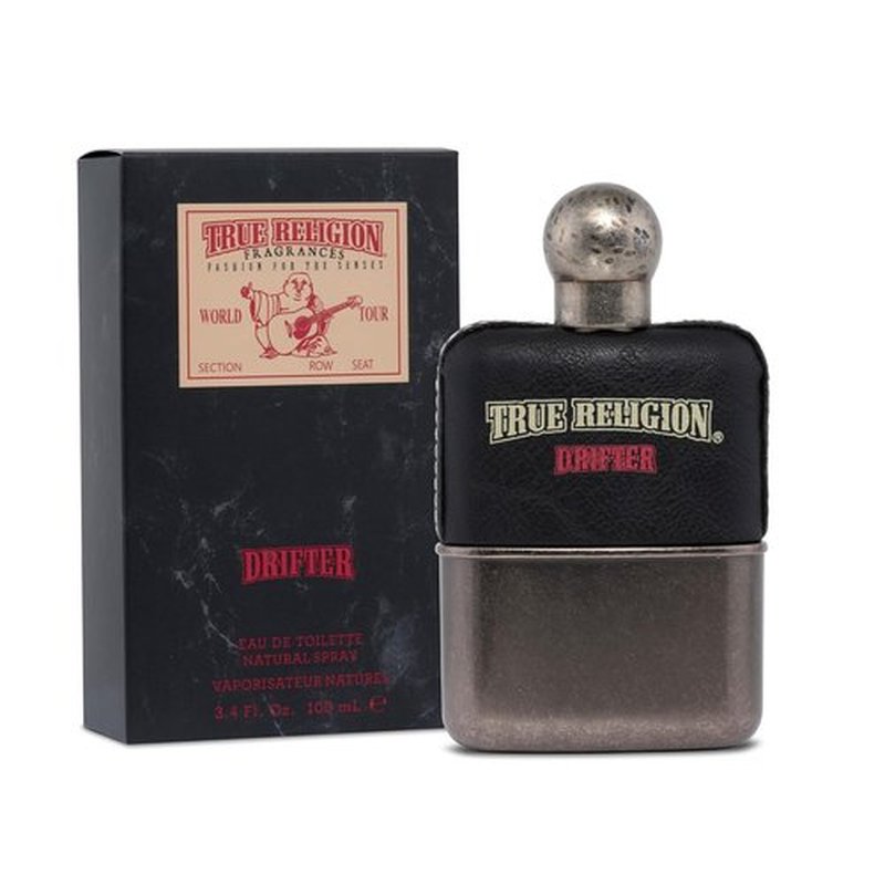 True Religion Drifter EDT Spray for Men - 3.4 oz | Fresh & Invigorating Fragrance