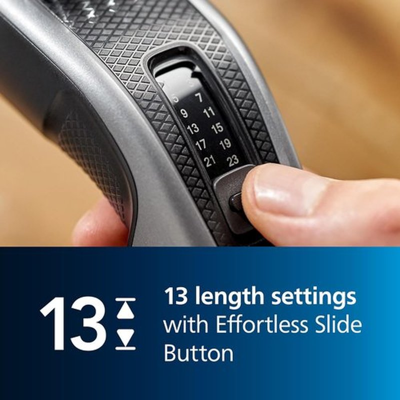 Philips Norelco Hair Clipper 3000 Series - DualCut Trimmer with 13 Length Settings | 45 Min Runtime