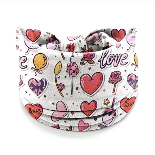 IDDFEVE 4Pcs Valentine's Day Headbands for Women - Heart Love Holiday Hair Bands, Festive Gift Hair Accessories(Balloon)