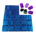 FingerAngel Mix 25Pcs Nail Art Stamping Template Full Cover Nail Template Manicure Print DIY Image Plate with Stamper Kit(A21-45)