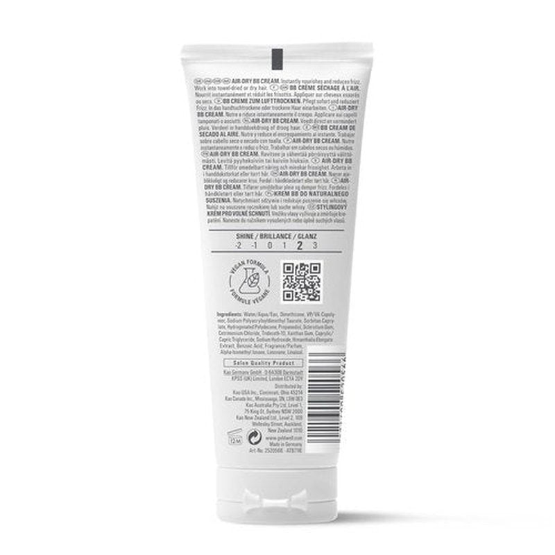 Goldwell StyleSign Air-Dry BB Cream - Lightweight Hair Styling Cream for Effortless Waves