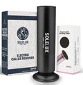 SoleLux Upgraded 2025 Electric Foot File – Callus Remover for Women & Men with Adjustable Speed, 60 Sanding Pads & Dead Skin Exfoliation – at-Home Pedicure Tool for Dry, Cracked Feet(Black)