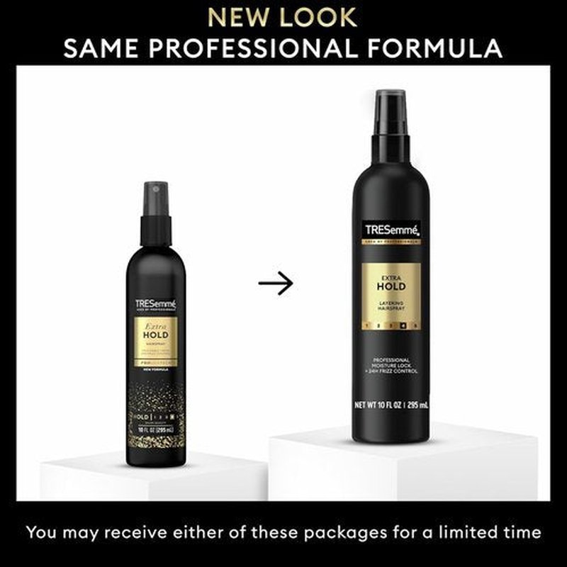 TRESemmé Extra Hold Hairspray - 24-Hour Frizz Control | 10 Fl Oz for All-Day Style