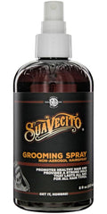 Suavecito Grooming Non-Aerosol Hairspray for Men - 8 oz | Classic Barber Scent, Strong Hold, Medium Shine
