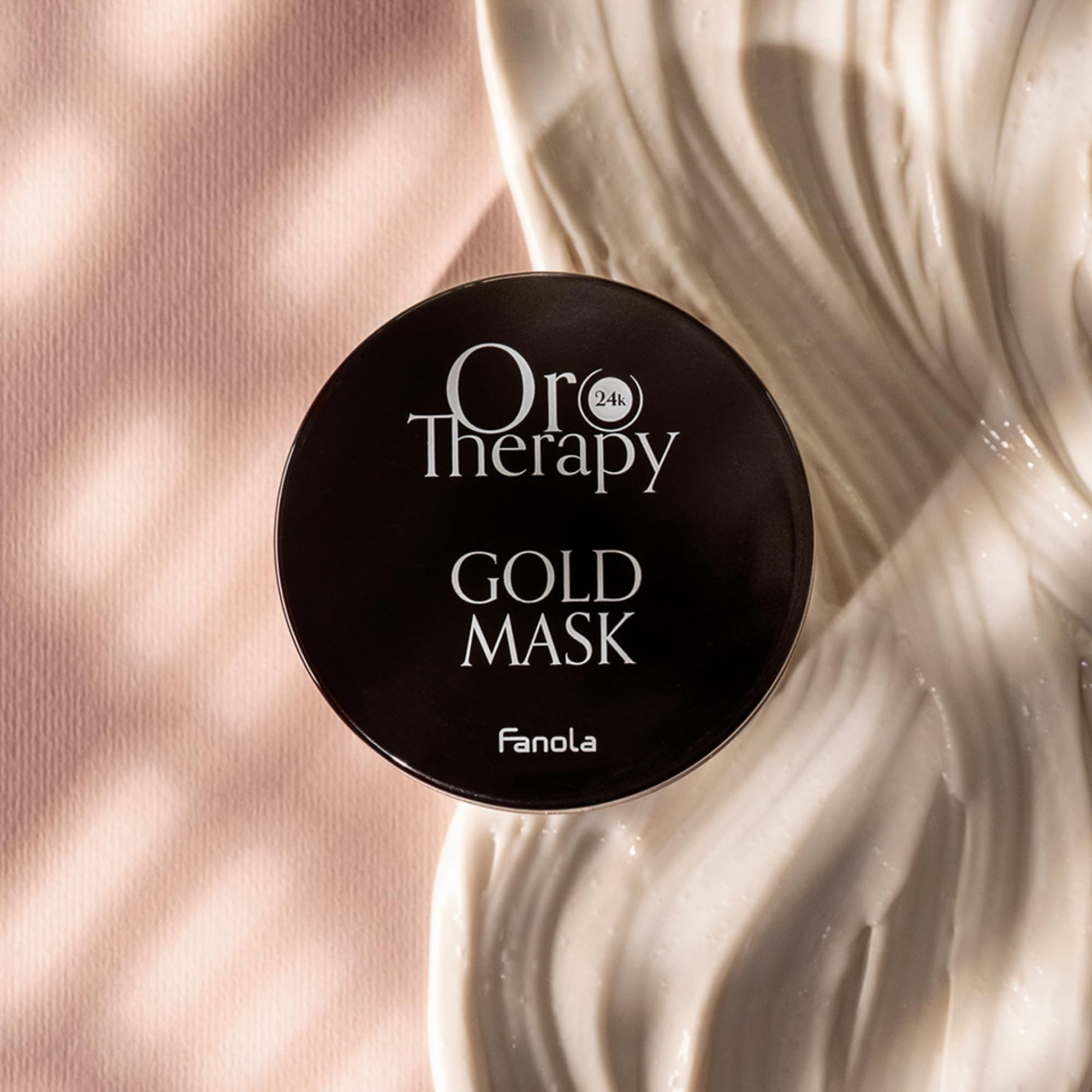 Fanola Oro Therapy Hair Mask Treatment - Infused with Keratin, Argan Oil, and Micro-Active Gold - Hair Care Treatment for Damaged or Frizzy Strands (35.63 oz)