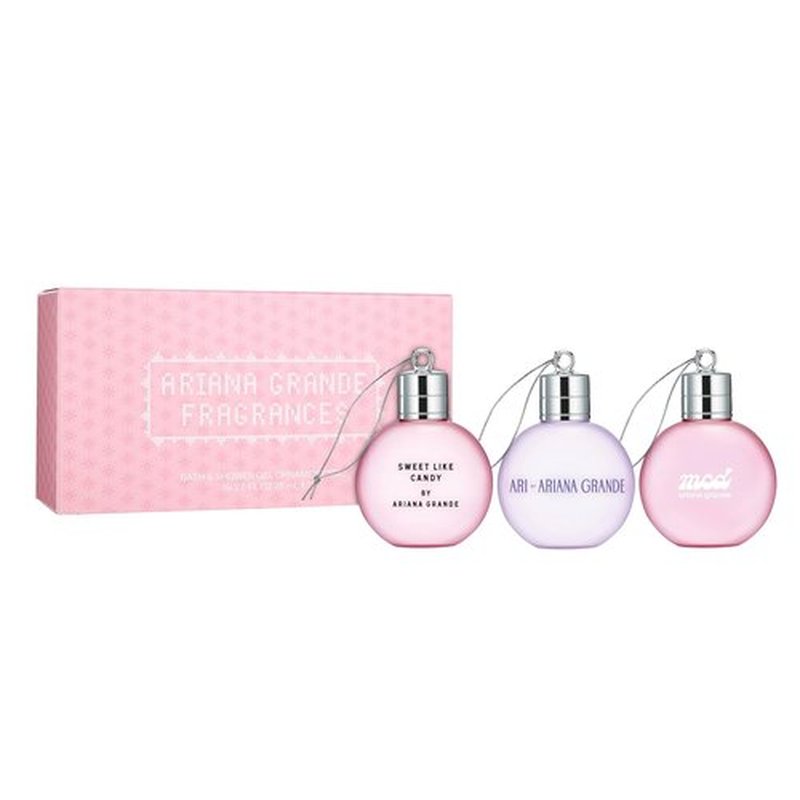Ariana Grande Shower Gel Trio - Luxurious Scented Body Wash Gift Set for All Skin Types