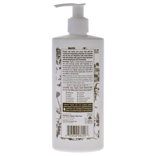 Eminence Clear Skin Probiotic Cleanser - Deep Cleanse & Balance Oily Skin | 8.4 Ounce
