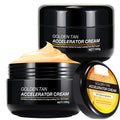 Tan Accelerator Cream, Natural Tanning Lotion for Face & Body | Indoor & Outdoor Use,Best Tanning Lotion to Get Dark Fast, Long-Lasting Glow(2-Pack)