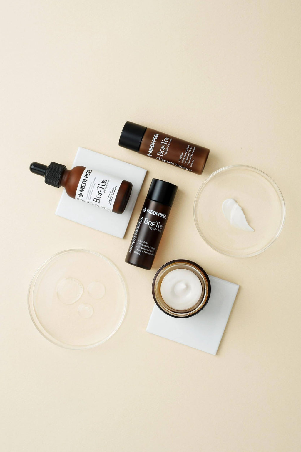 Medi-Peel Bor Tox Multi Care Kit - Peptide Ampoule 30ml, Toner, Emulsion, Cream 50g