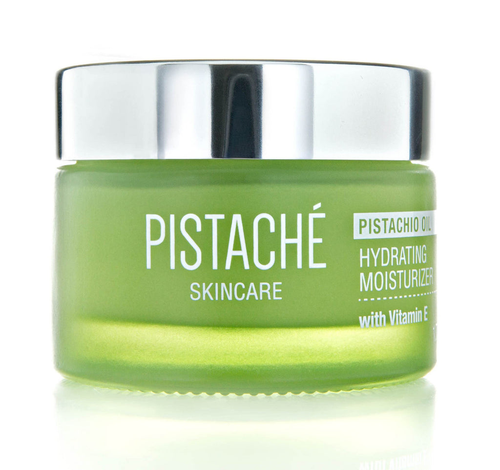 Pistaché Skincare Pistachio Oil Face Moisturizer | Hydrating & Nourishing Cream with Vitamin E & Antioxidants for Face, Neck & Chest, 1.7 oz