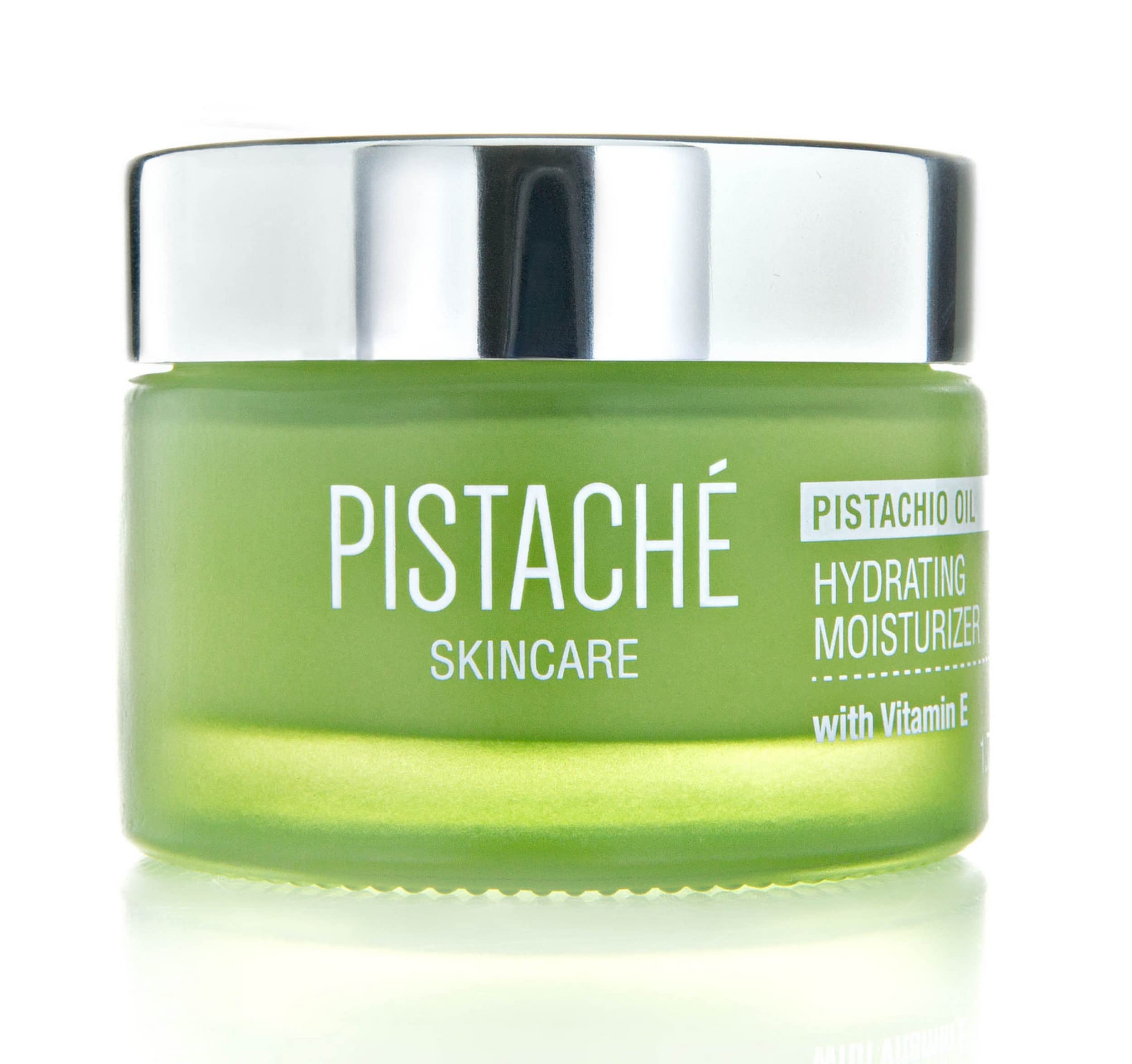 Pistaché Skincare Pistachio Oil Face Moisturizer | Hydrating & Nourishing Cream with Vitamin E & Antioxidants for Face, Neck & Chest, 1.7 oz