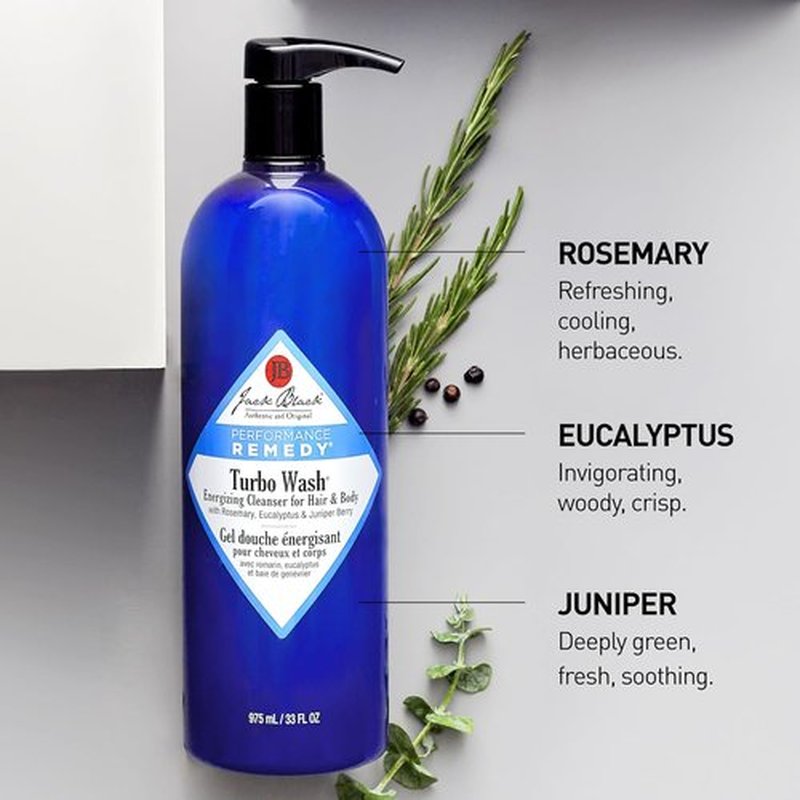 Jack Black Body & Hair Cleanser - Sulfate-Free Men's Body Wash & Shampoo for Skin and Hair Care