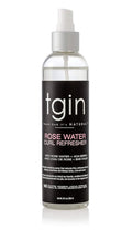 tgin Rose Water Curl Refresher - Moisturizing Curl Spray for Curly & Wavy Hair - 8 Fl Oz