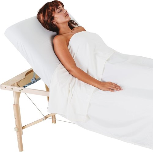 EARTHLITE Portable Massage Table Package - AVALON with Reiki Endplate & Premium Flex-Rest Face Cradle (30”x73”)