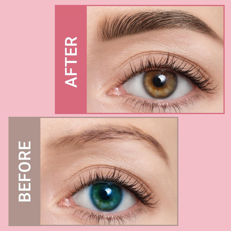 Vevivia Beauty Eyebrow Pen - Microblading eyebrow pencil with Micro-Fork Tip & Precision Tip for Natural Brows, Eyebrow Pencils for Women, Dual-Ended Brow Brush, Waterproof, Light Brown
