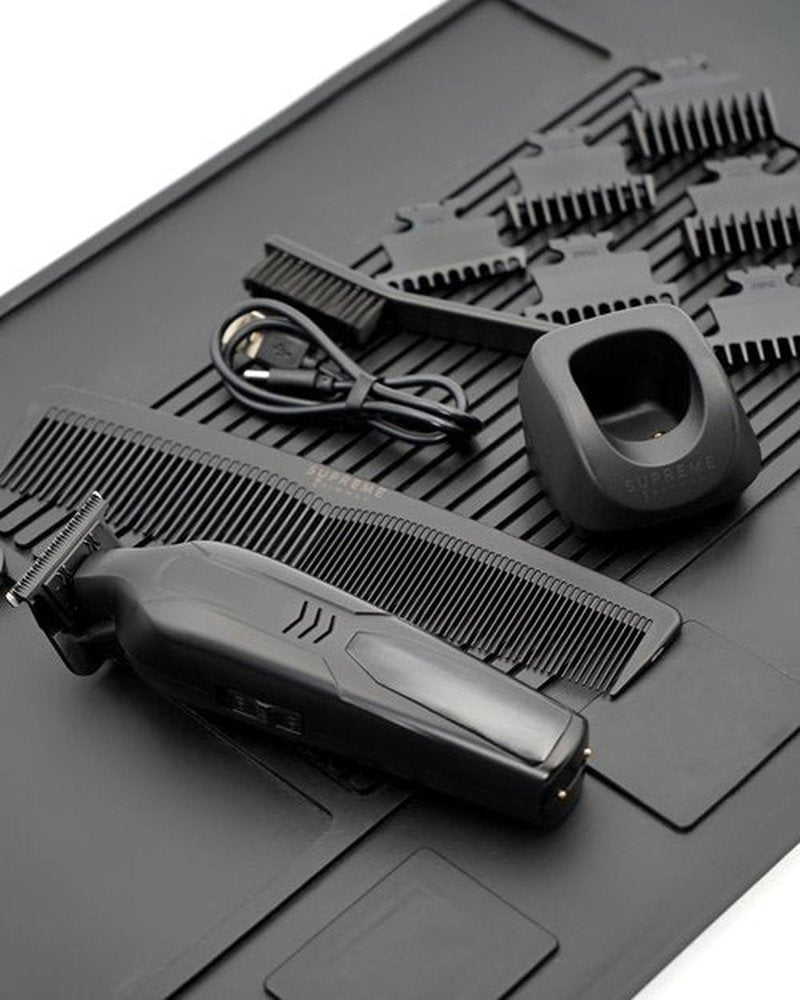 Supreme Trimmer 2-in-One Vader Lite + Solo Lite Foil Shaver Kit | Barber, at Home or Travel Hair Cutting Kit | Black