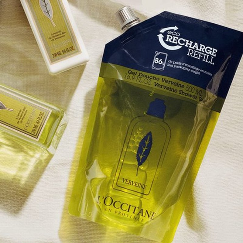 L'OCCITANE Foaming Body Wash - Daily Bath & Shower Gel for Gentle Cleansing & Moisturizing | Eco-Friendly, Vegan