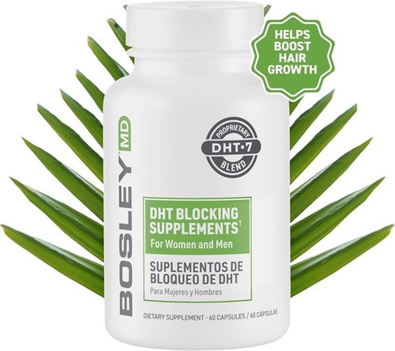DHT·7 by Regine Switzerland - DHT Blocking Supplements with Saw Palmetto & Reishi Mushroom - 60 Capsules for Thicker, Fuller Hair
