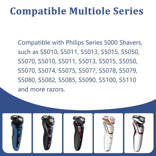 Philips Series 5000 Replacement Head - MultiPrecision Blades Upgrade for S5000/6000 Shavers | 1 Count