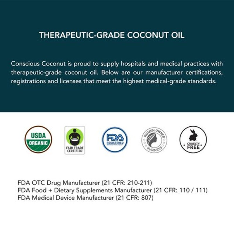 Organic Coconut Oil Packets, Coconut Oil for Lactation, Breastfeeding, Newborns - 10 Pack - Single-Use, Hospital-Trusted Alternative to Lanolin - Conscious Coconut