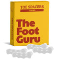 2x Pairs Orthopedic Toe Spacers - Toe Separators for Men & Women, Bunion Corrector, Hammer Toe Straightener, Yoga Toe Spacers, Toe Spreaders for Foot Pain Relief -Kubbar