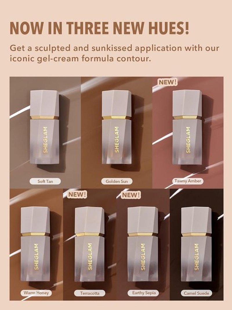 SheGlam Liquid Contour Stick - Long Lasting Cool Toned Cream Bronzer | 01 Soft Tan