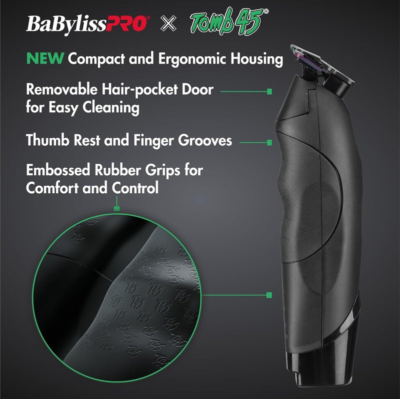 BaBylissPRO Wireless-Charging Clipper & Trimmer Set | Professional Grooming Tool