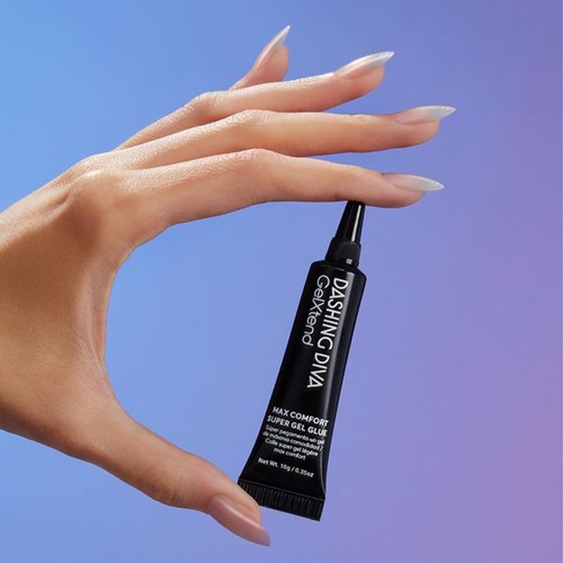 Dashing Diva Super Gel Glue - GelXtend Nail Glue for Nail Tips - Superior Adhesion, No Primer Needed - 10g