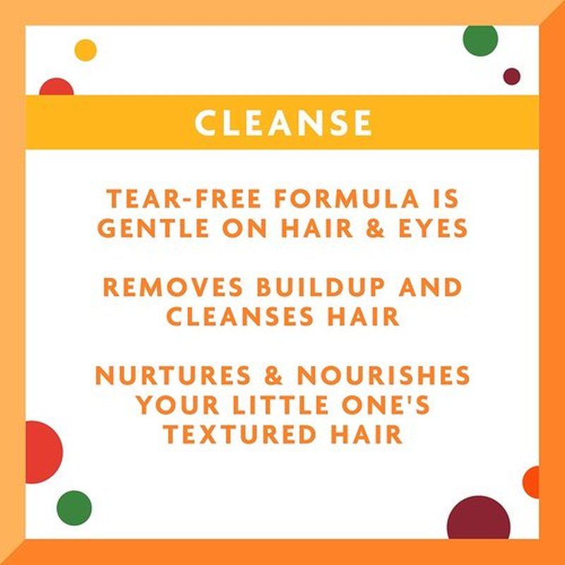 Cantu Care for Kids Tear-Free Nourishing Shampoo - Shea Butter, 8 Fl Oz | Pack of 3