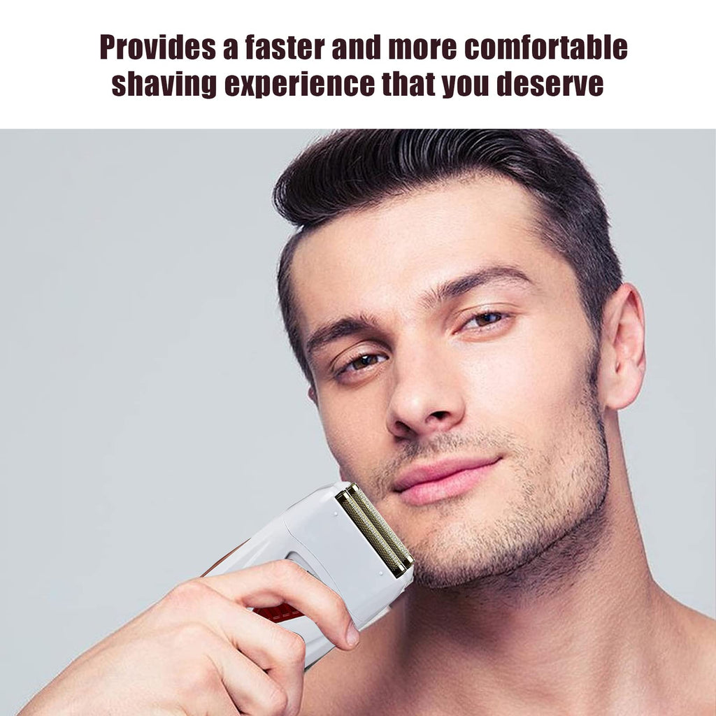 VALLNEI Pro Shaver Replacement Foil and Cutters compatible with andis 17150(TS-1)/17155/17200 shaver ProFoil Lithium replacement" Silver 2 Pack