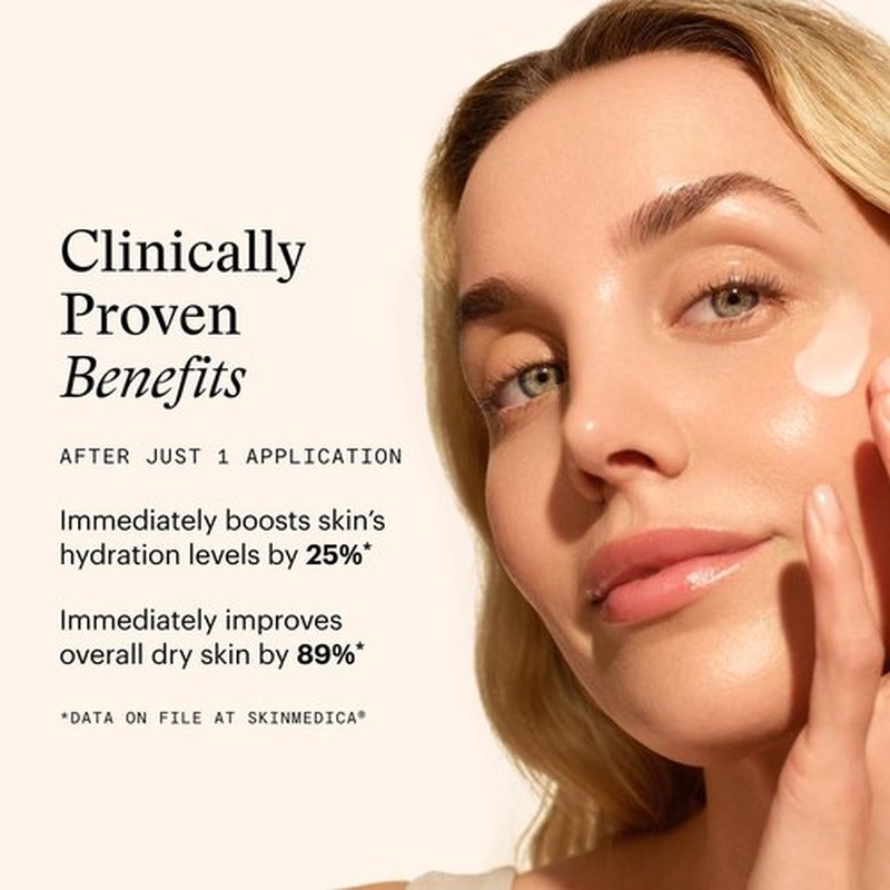 SkinMedica HA⁵ Hydra Collagen Water Burst Face Moisturizer with Vegan Collagen - Plumping Face Cream with Microbiome Barrier Complex for 24-Hour Hydration - Helps Replenish Dry, Dull Skin (1.7 Fl Oz)