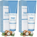 ÉCLAT NATUREL Shea Butter Hand Cream, Made with 45% Shea Butter Moisturizer for Dry Hands, Vitamin E Niacinamide Ceramide Hand Lotion, Radiant Nourish Moisturizing Cream, 2.37 Fl Oz (Pack of 2)