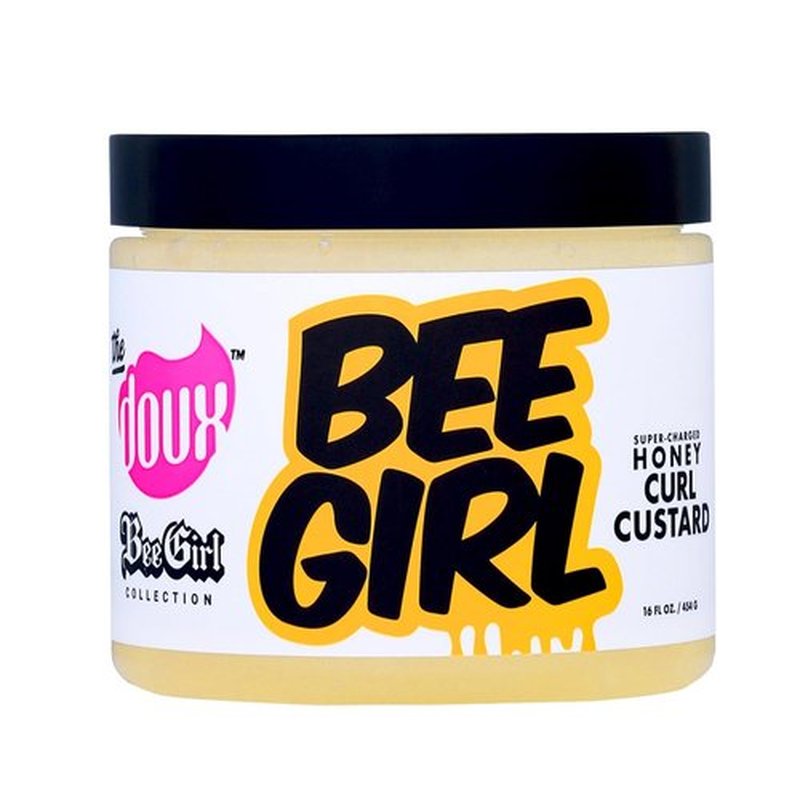 Doux Curl Cream - Curl Defining Custard with Honey, Aloe & Keratin for Frizz Control & Shine