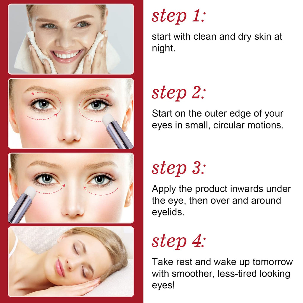 ELBBUB Eye Stick - Anti Wrinkle Eye Cream for Puffy Eyes, Dark Circles, Eye Bags, Crows Feet, Wrinkles,Reduces Wrinkles Saggy Skin Puffy Eyes (Caffeine)