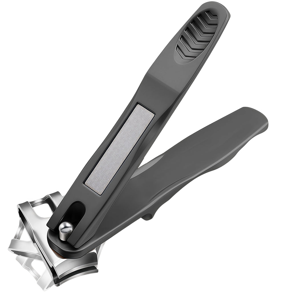 XGIZMOO 360° Rotating Toenail Clippers for Seniors, Long Handle Fingernail Clippers for Men and Women, Ergonomic Grip Toenail Clipper for Thick Nails