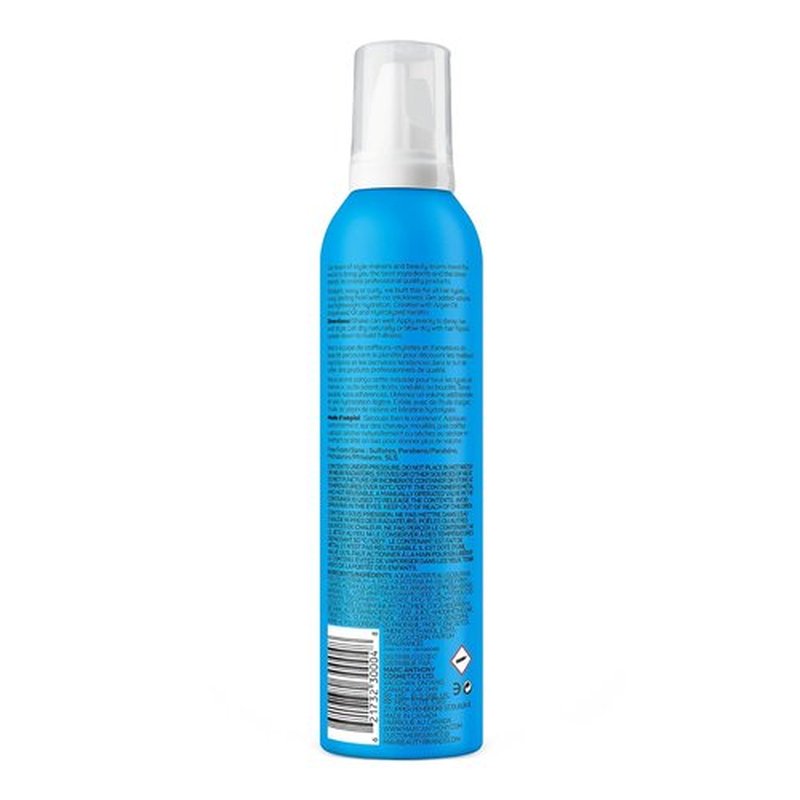 Marc Anthony Volumizing Hair Mousse - Extra Hold Styling Mousse with Argan Oil & Keratin for Frizz Control | Lightweight for All Hair Types
