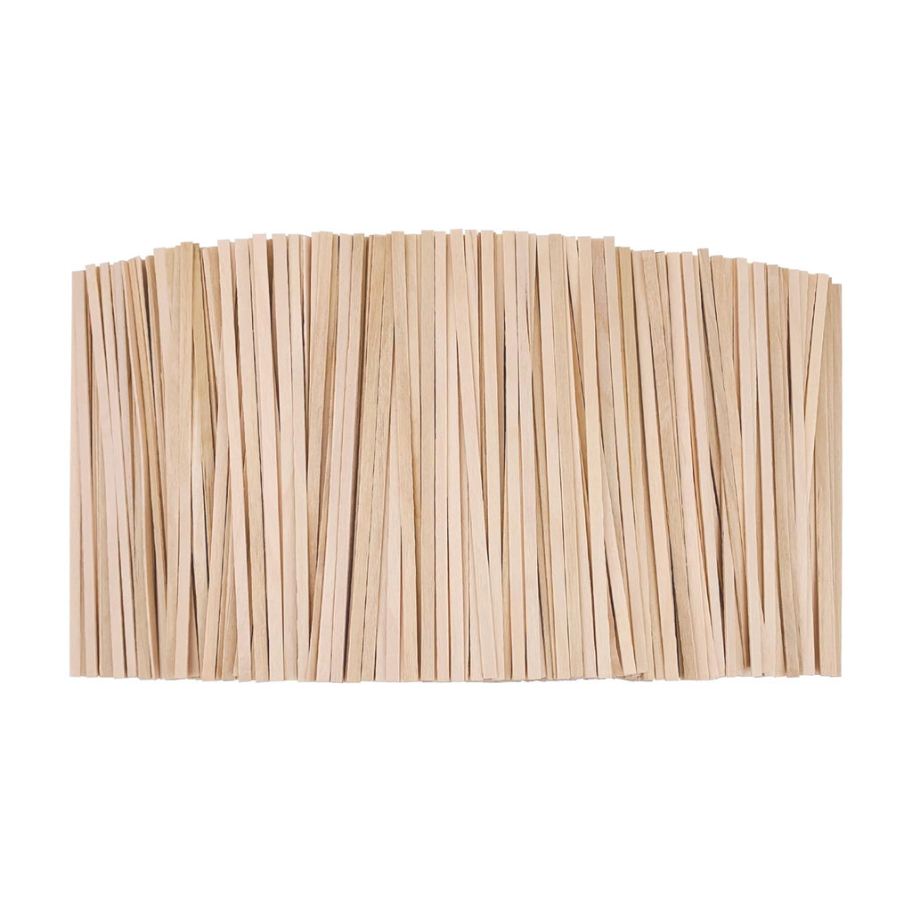 KTOJOY Wooden Coffee Stirrers, 1000 Disposable 5.5" Stir Sticks, for Coffee & Cocktails, Swizzle Drink Sticks, Coffee Bar Accessories