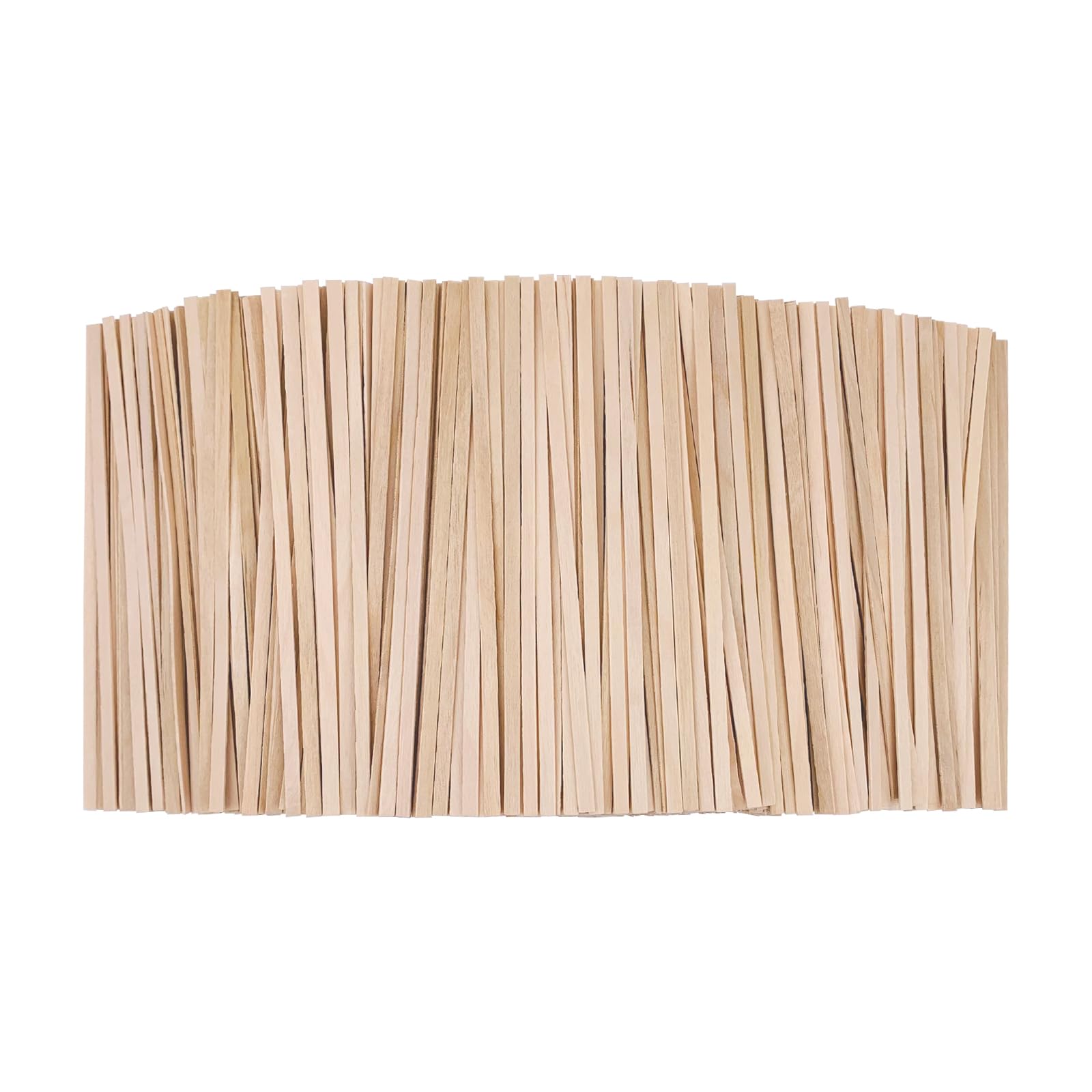 KTOJOY Wooden Coffee Stirrers, 1000 Disposable 5.5" Stir Sticks, for Coffee & Cocktails, Swizzle Drink Sticks, Coffee Bar Accessories