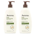 Aveeno Active Naturals Daily Moisturizing Lotion - Hydrating 18-Ounce Pump | Pack of 2